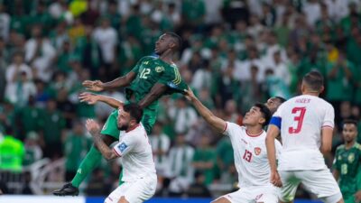 Timnas Indonesia vs Arab Saudi di Kualifikasi Piala Dunia 2026 Zona Asia