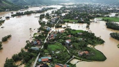 Topan Yagi Terjang Vietnam, Desa di Lao Cai Hancur