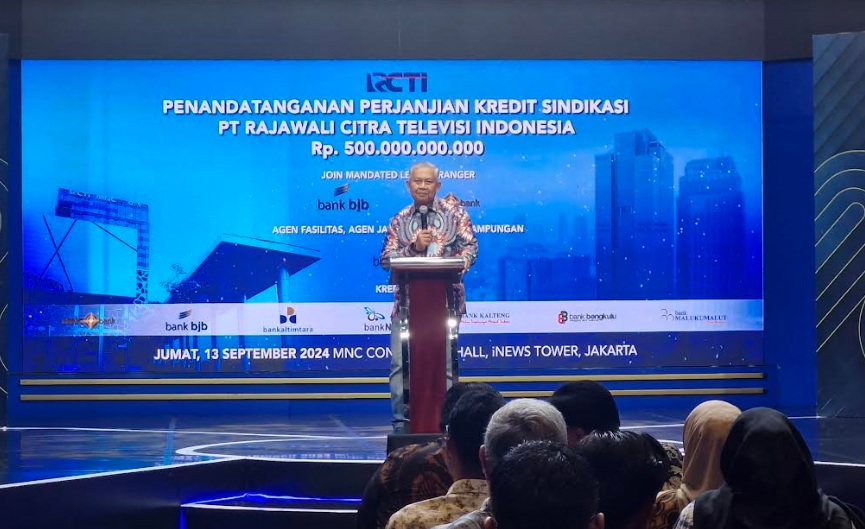 RCTI dan enam bank kerjasama sindikasi kredit