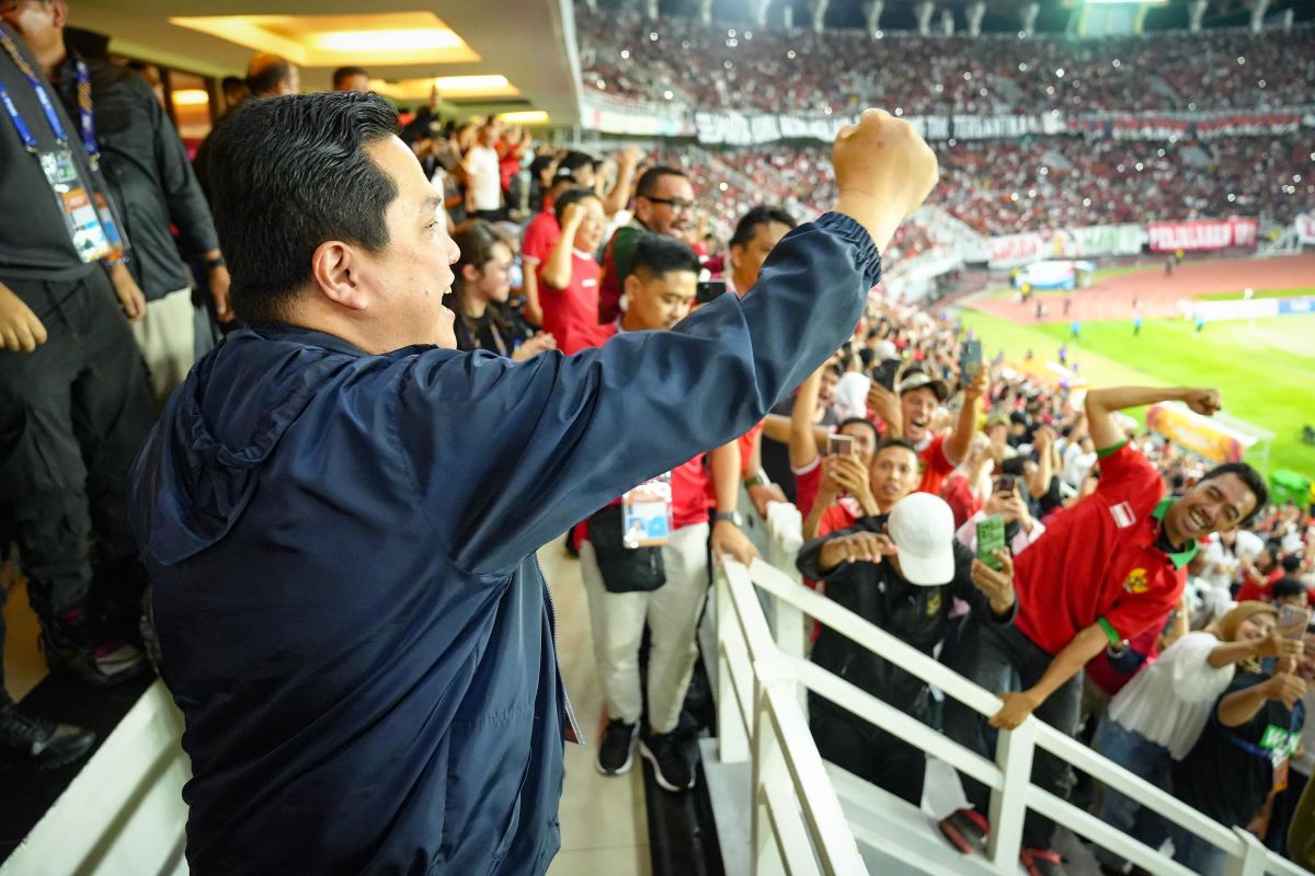 Ketum PSSI, Erick Thohir.