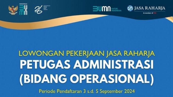 PT Jasa Raharja Cari Pegawai Kontrak