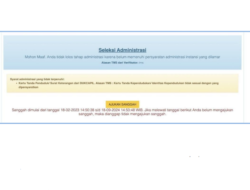 Cara Mengajukan Sanggah Seleksi Administrasi CPNS 2024