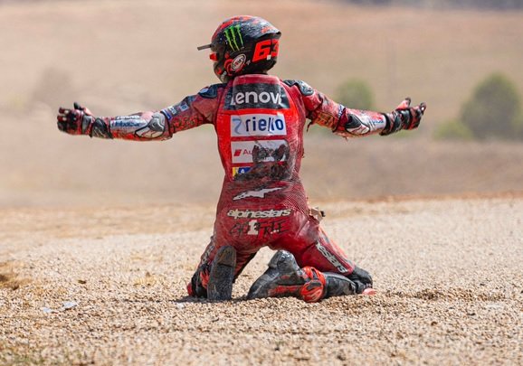 Pembalap Tim Ducati Lenovo, Francesco Bagnaia.