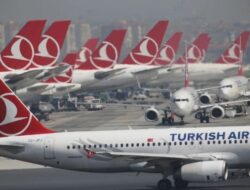 Pendaratan Darurat Turkish Airlines Usai Pilot Meninggal Saat Terbang