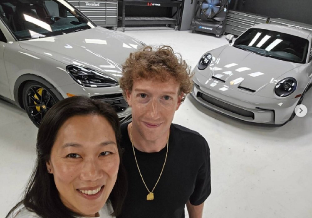 Mark Zuckerberg dan istrinya Priscilla.