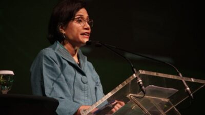 Sri Mulyani Diskusikan Optimalisasi Penerimaan Pajak di Kemenkeu