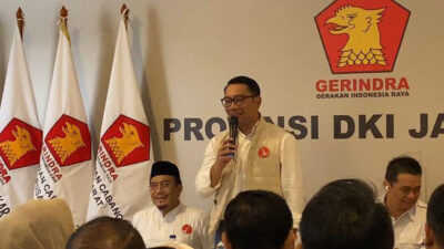 Ridwan Kamil Ajak Kader Gerindra Maksimalkan Usaha Menjelang Pilgub