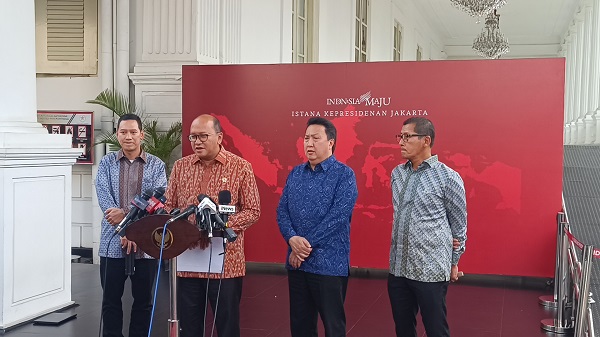 Menteri Investasi Rosan dampingi pengusaha tambang bertemu Presiden Jokowi