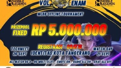 Turnamen SRD Cup Mobile Legends: Bang Bang Tangerang.