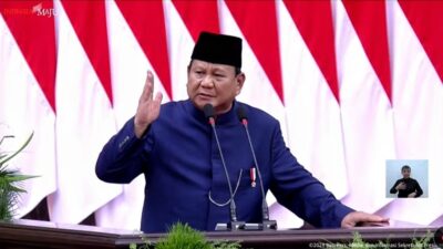 Prabowo Subianto cerita peran petani dan nelayan saat perang kemerdekaan