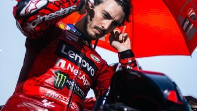 Pembalap Tim Ducati Lenovo, Francesco Bagnaia.
