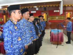 Kepengurusan  KORPRI Kota Pariaman Periode 2024-2029 Resmi di Kukuhkan