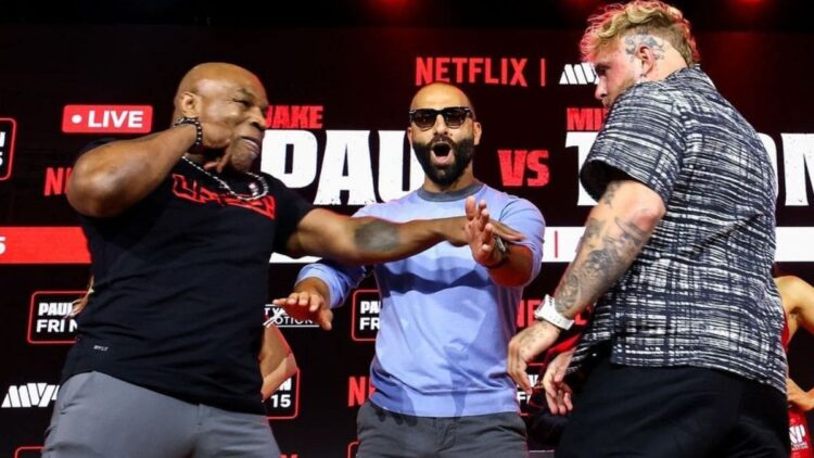Jelang duel Mike Tyson vs Jake Paul.