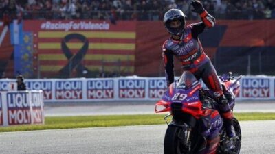 Martin Juara MotoGP 2024 Usai Finis Ketiga di GP Solidaritas