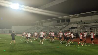 Kevin Diks absen di sesi latihan Timnas Indonesia jelang lawan Arab Saudi.