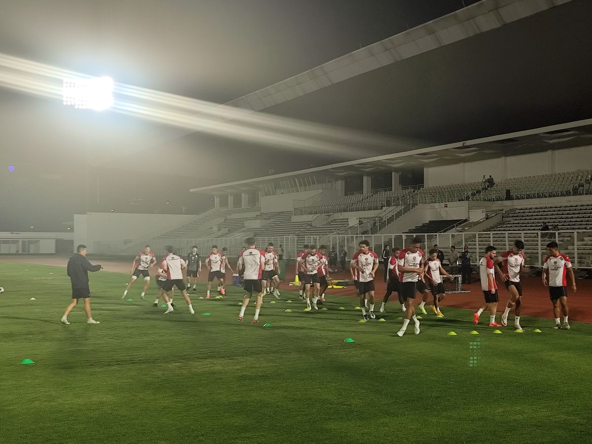 Kevin Diks absen di sesi latihan Timnas Indonesia jelang lawan Arab Saudi.