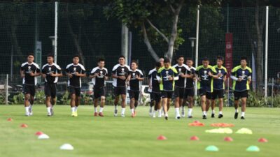 Timnas Indonesia besok langsung menggelar latihan