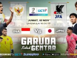 Timnas Indonesia vs Jepang, Jadwal dan Link Live Streaming