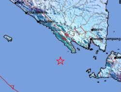 Getaran Gempa 5,3 M di Tanggamus Terasa hingga Bengkunat dan Cukuh Balak