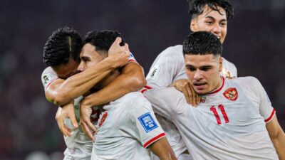 Timnas Indonesia langsung melesat di ranking FIFA setelah menang 2-0 atas Arab Saudi di Kualifikasi Piala Dunia 2026 zona Asia.