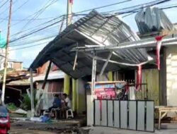 Kejadian Puting Beliung di Kuripan, Satu Luka, Banyak Rumah Terdampak