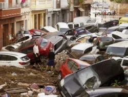 Spanyol Dilanda Banjir, Peringatan Cuaca Dikecam Warga