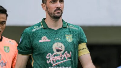 Dusan Stevanovic, mantan pemain Persebaya Surabaya yang kini main di UEFA Conference League 2024-2025.