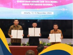 Kementerian ATR/BPN Perkuat Kerja Sama dengan Kemenhan dan BIN untuk Atasi Kejahatan Pertanahan