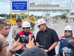Progres Tol Padang-Sicincin Capai 97%, Uji Coba 15 Desember