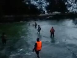 Pencarian Anak Hanyut di Pariaman Dihadang Angin Kencang dan Gelap