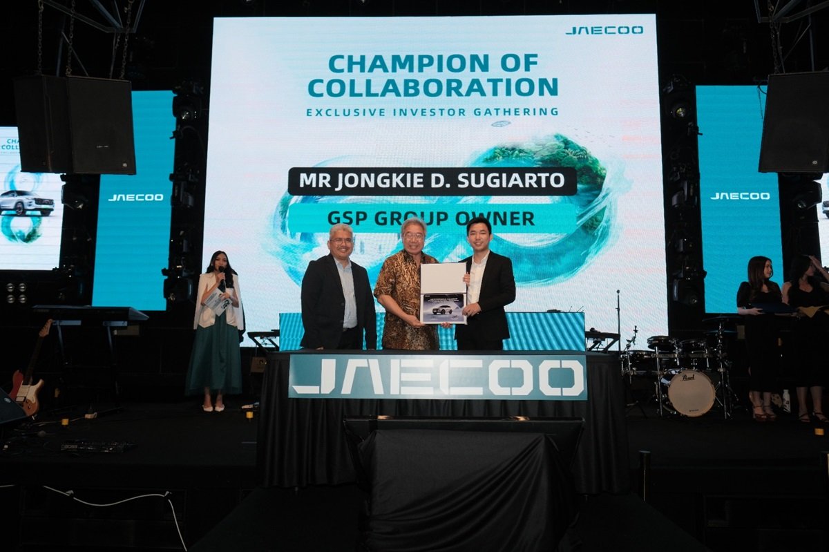 Penandatangan MoU dealer Jaecoo di berbagai wilayah Indonesia.