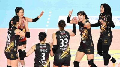 Red Sparks Menang 3-1, Tumbangkan Pemuncak Klasemen Pink Spiders