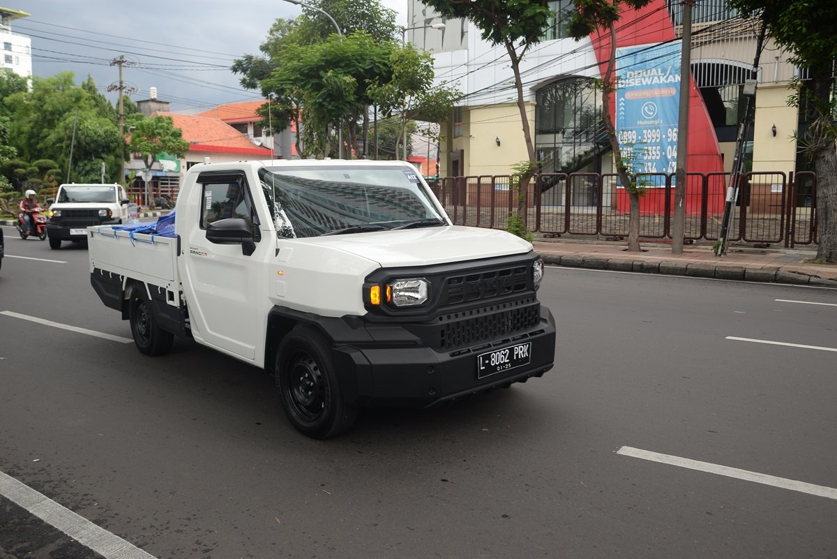 Jurnalis mencoba All New Hilux Rangga di Surabaya, 11 Desember 2024