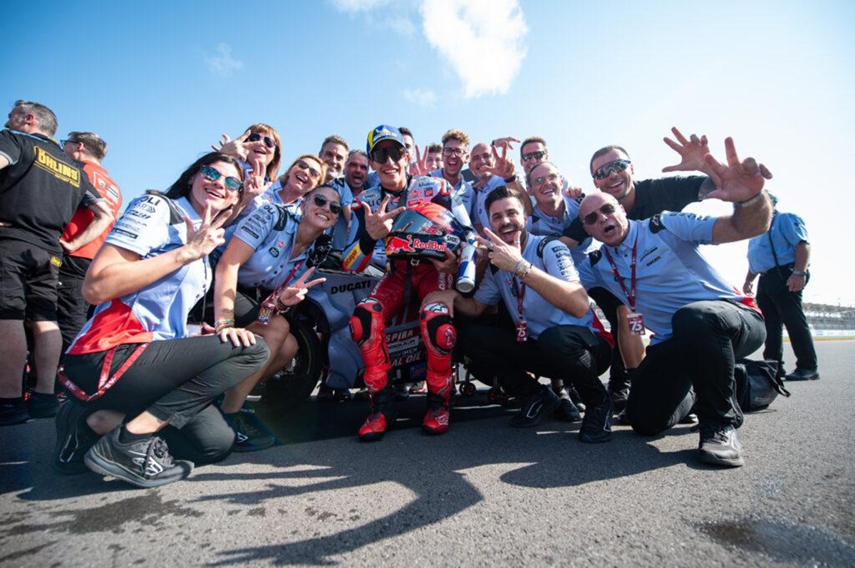 Gresini Racing banyak belajar dari Marc Marquez sepanjang MotoGP 2024