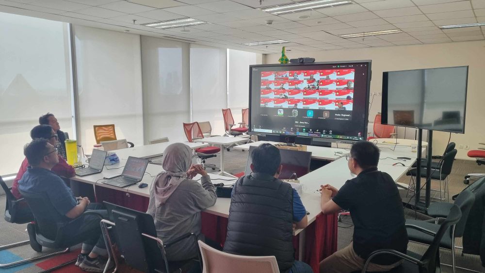 Telkomsel mencatatkan trafik layanan data atau payload mencapai 61.57 petabyte