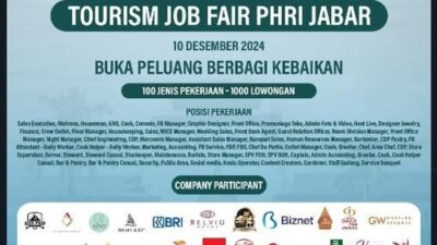 Tourism Job Fair 2024 PHRI Jabar