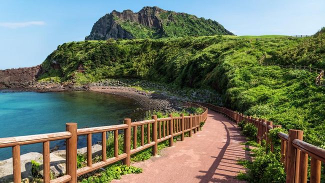 Pulau Jeju, Korea Selatan.