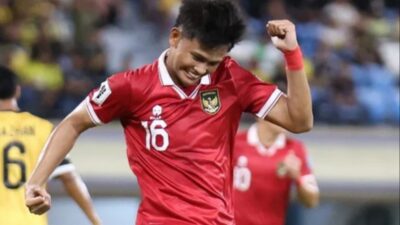 Hokky Caraka kala membela Timnas Indonesia.