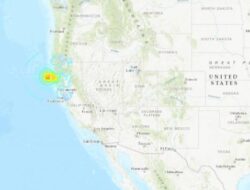Gempa Bumi Guncang Pantai Mendocino, 34 Gempa Susulan Terjadi