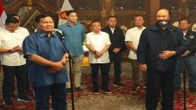 Prabowo Subianto dan Surya Paloh