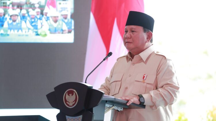 Presiden RI Prabowo Subianto