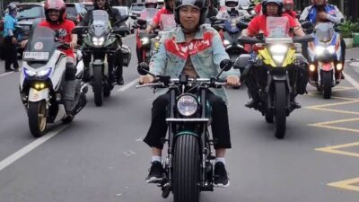 Presiden Jokowi Gelar Touring
