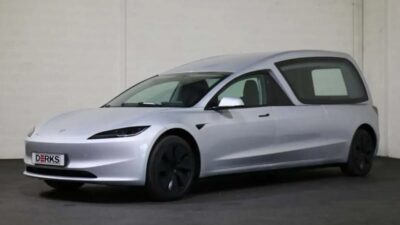 Ketika Tesla Model 3 Disulap Jadi Mobil Jenazah, Dibanderol Rp2 Miliaran
