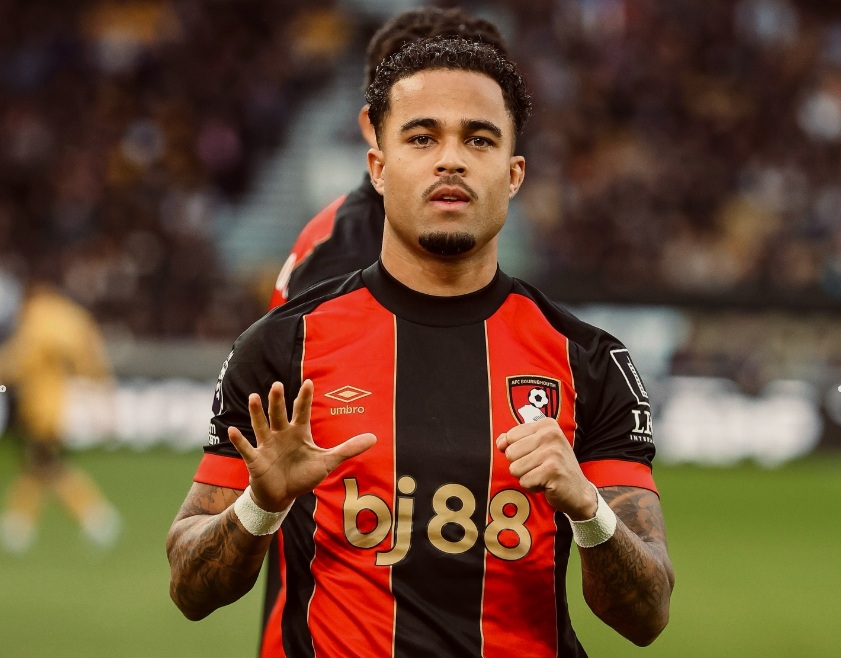 Pemain Bournemouth, Justin Kluivert.