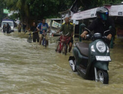 Banjir di Demak Akibat Tanggul Sungai Cabean Jebol