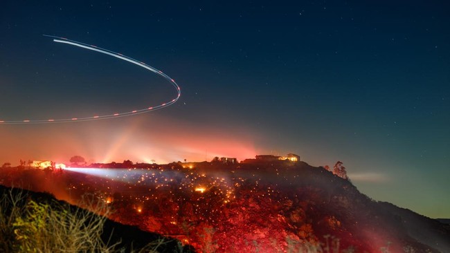 Kebakaran di California