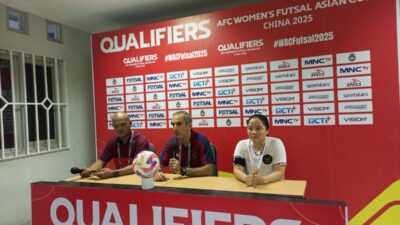 Pelatih Timnas Futsal Putri Indonesia, Luis Estrela.