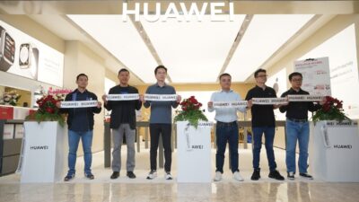 Pembukaan Huawei Experience Store di Lotte Mall, Jakarta.