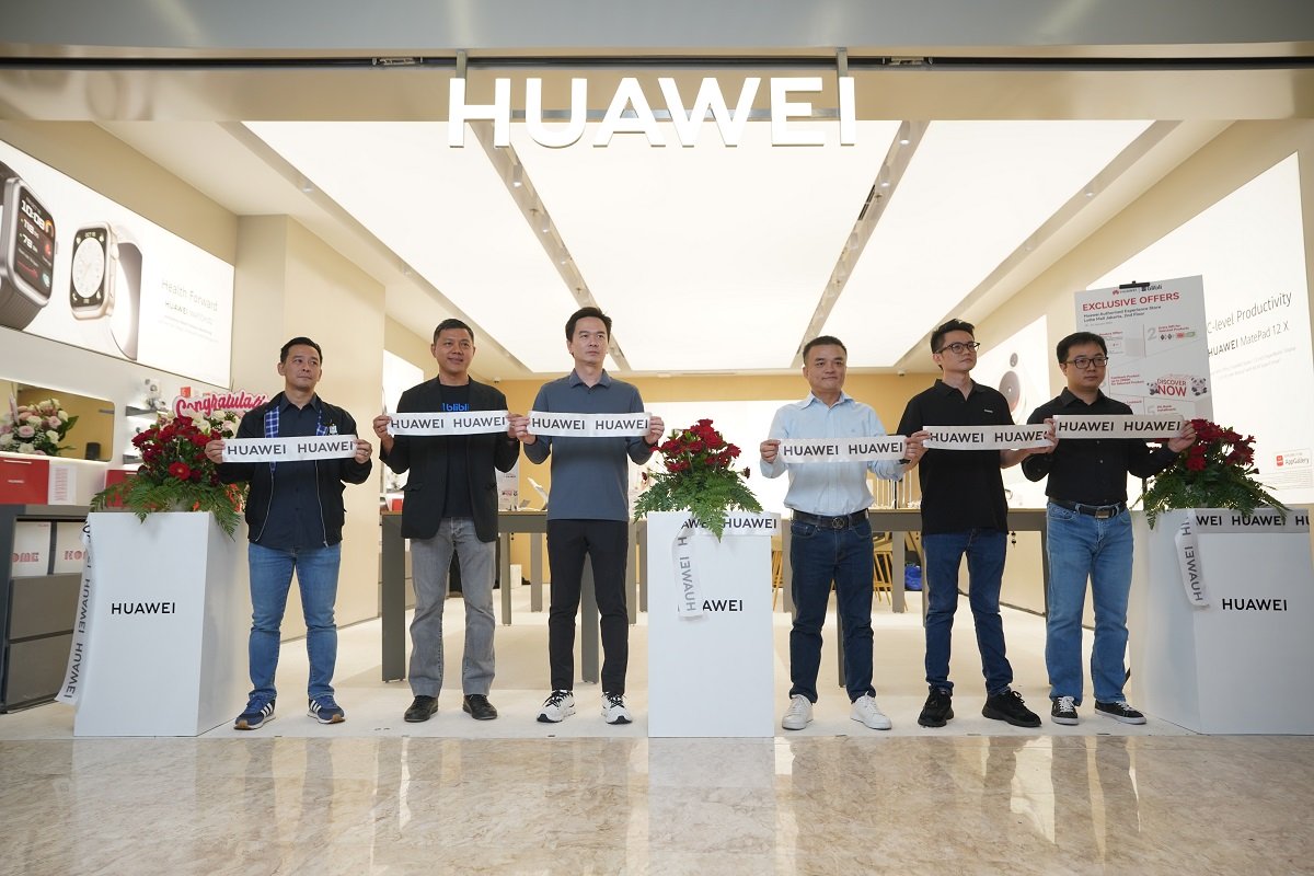 Pembukaan Huawei Experience Store di Lotte Mall, Jakarta.