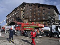 76 Tewas, 51 Terluka dalam Kebakaran Hotel di Bolu, Turki